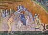 Die Reise nach Bethlehem (aus dem Narthex der Chora-Kirche)
