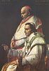 Papst Pius VII. und Kardinal Caprara