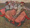 Drei russische Tänzerinnen
