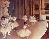 Generalprobe des Balletts auf der Bühne