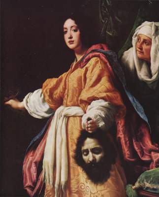 Judith mit dem Haupt des Holofernes Galleria Pitti