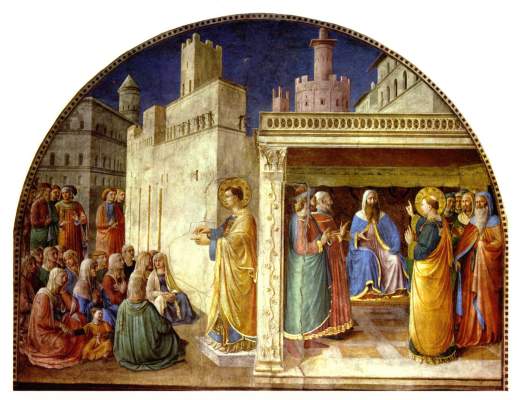 Szenen aus dem Leben der Heiligen Stephanus und Laurentius Vatikan, Musei Vaticani, Cappella Niccolina