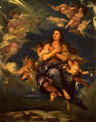 Verzückung der Hl. Magdalena Museo del Prado