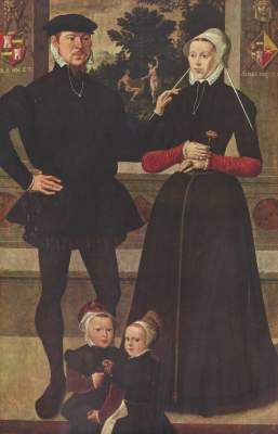 Porträt der Familie van Gindertaelen Koninklijk Museum voor Schone Kunsten