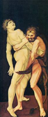 Herkules und Antäus Gemäldegalerie