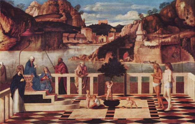 Allegorie des Fegefeuers (Heilige Allegorie) Galleria degli Uffizi