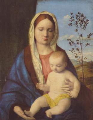 Madonna mit Kind Galleria Borghese