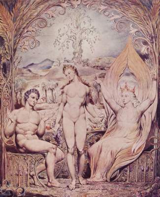Erzengel Raphael mit Adam und Eva Museum of Fine Arts