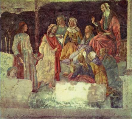 Allegorien der Hochzeit Albizzi-Tornabuoni Musée National du Louvre