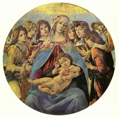 Madonna della Melagrana Galleria degli Uffizi