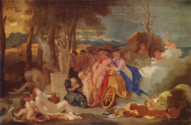 Bacchus und Ceres mit Nymphen und Satyren Museum der Bildenden Künste