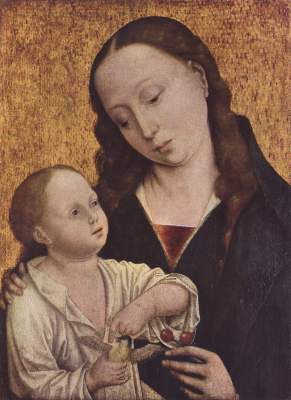 Die Madonna mit den Kirschen Staatliche Kunstsammlungen