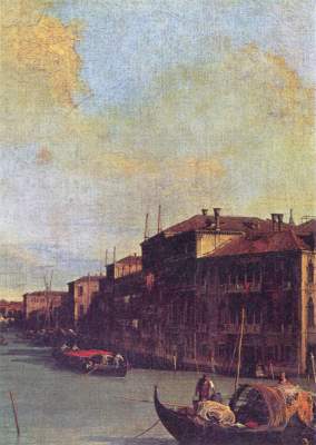Canal Grande (Ausschnitt) Galleria degli Uffizi