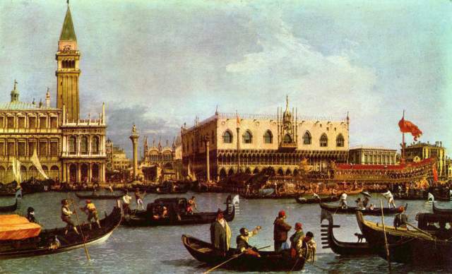 Venedig. Die Rückkehr des 'Bucentaurus' Royal Art Collection