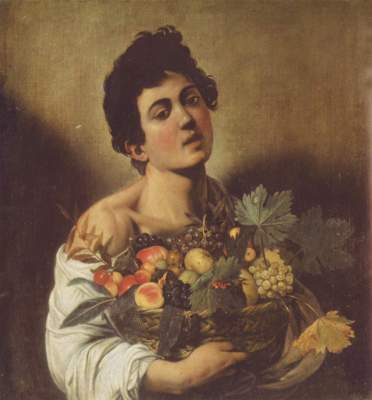 Jüngling mit Fruchtkorb Galleria Borghese