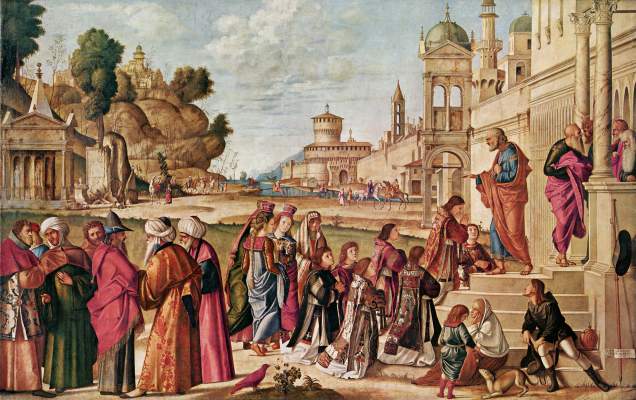 Einsegnung des Hl. Stephanus Gemäldegalerie