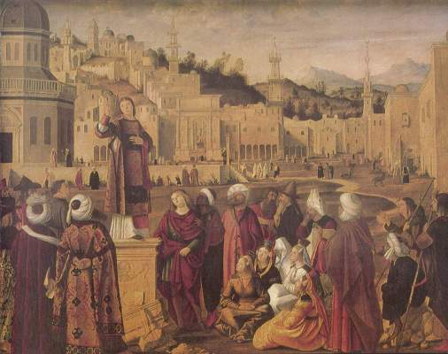 Predigt des Hl. Stephanus vor den Toren Jerusalems Musée National du Louvre