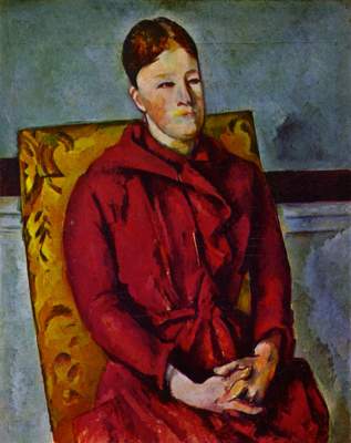 Madame Cézanne im gelben Lehnstuhl Art Institute