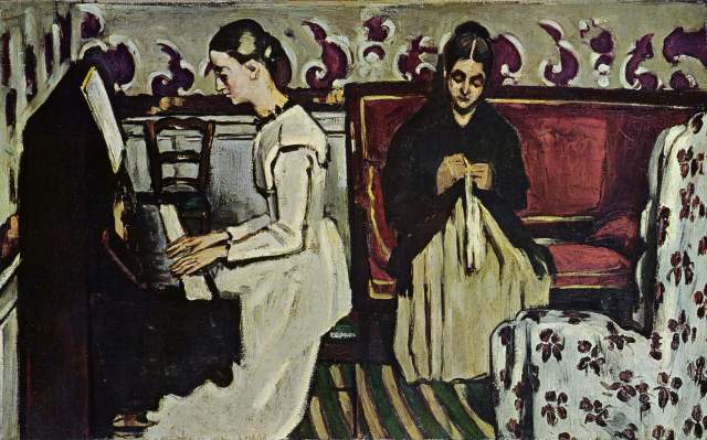Mädchen am Klavier Ermitage