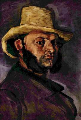 Mann mit dem Strohhut (Porträt von Boyer) Metropolitan Museum of Art