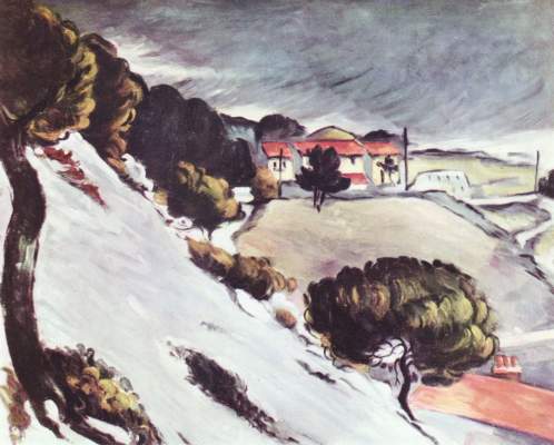 Schneeschmelze in L'Estaque Slg. Emil Georg Bührle