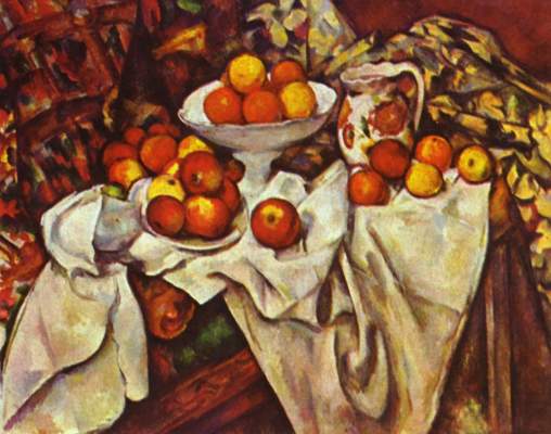 Stilleben mit Äpfeln und Orangen Musée du Jeu de Paume