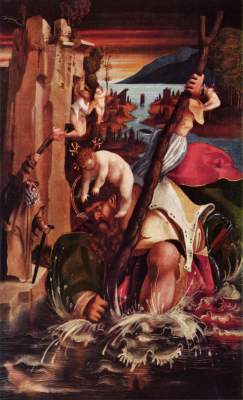 Hl. Christophorus mit dem Christuskind Alte Pinakothek