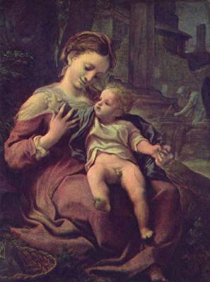 Maria mit Korb National Gallery
