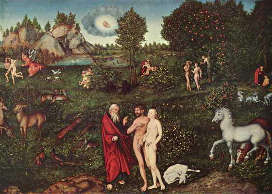 Adam und Eva im Garten Eden Kunsthistorisches Museum