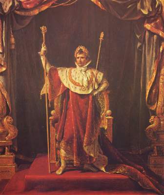 Napoleon im kaiserlichen Gewande Musée des Beaux-Arts