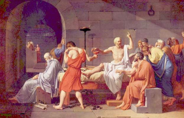 Tod des Sokrates Metropolitan Museum of Art