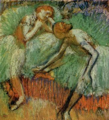 Grüne Tänzerinnen Musée National du Louvre
