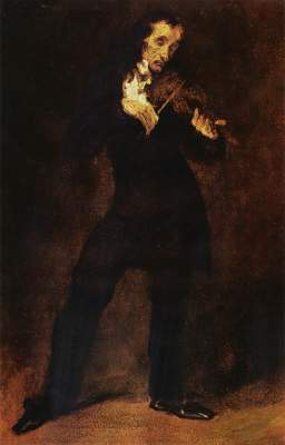 Porträt Paganinis Phillips Memorial Gallery