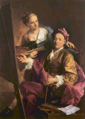 Der Künstler und seine Tochter Alte Pinakothek