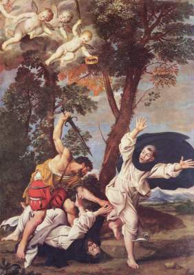 Ermordung des Hl. Petrus Martyr Pinacoteca Nazionale