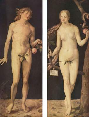 Adam und Eva Museo del Prado