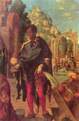 Anbetung der Könige (Ausschnitt) Galleria degli Uffizi