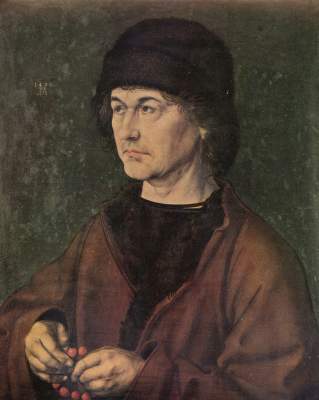 Bildnis Albrecht Dürer der Ältere Galleria degli Uffizi