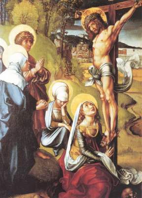 Die sieben Schmerzen Mariä: Christus am Kreuz Staatliche Kunstsammlungen