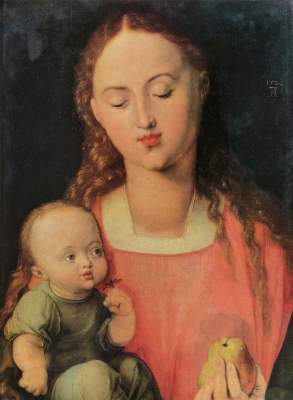 Maria mit Kind Galleria degli Uffizi