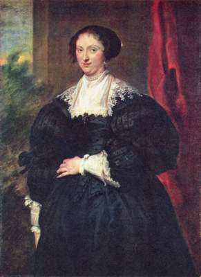 Bildnis einer schwarz gekleideten Dame Gemäldegalerie