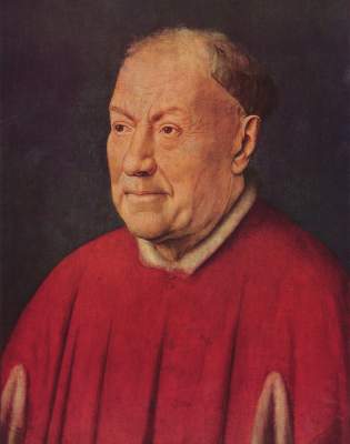Kardinal Nicholaes Albergati (?) (in Zusammenarbeit mit Petrus Christus) Kunsthistorisches Museum