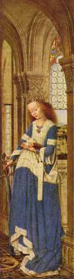 Marienaltar, rechter Flügel: Die heilige Katharina Gemäldegalerie