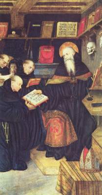Der heilige Augustin und die Einsiedler Musée des Beaux-Arts