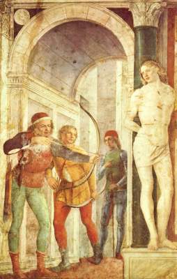 Martyrium des Hl. Sebastian Civico Museo d'Arte Antica, Castello Sforzesco