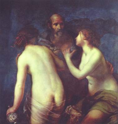 Loth und seine Töchter Museo del Prado