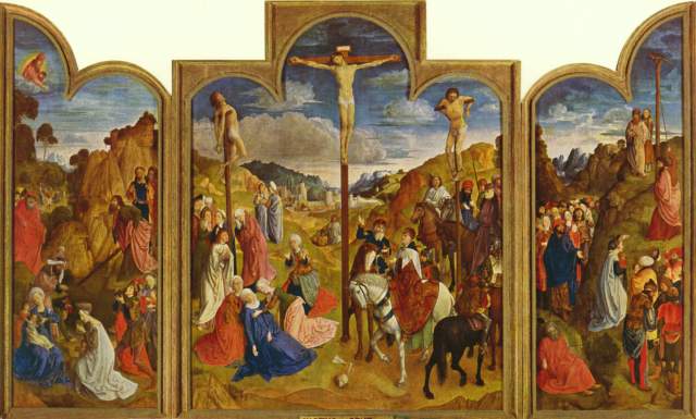 Triptychon der Kreuzigung Kathedrale St. Bavo