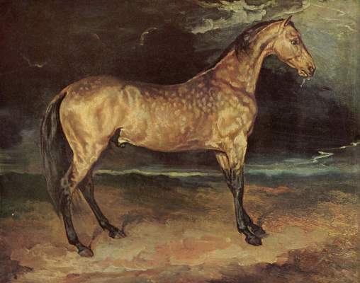Pferd im Gewitter National Gallery