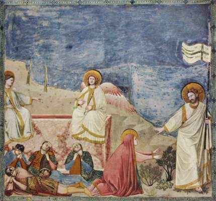 Szenen aus dem Leben Mariä und Christi: Noli me Tangere Cappella degli Scrovegni all'Arena