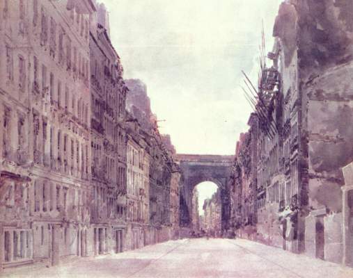 Rue Saint-Denis in Paris Slg. Sir Edmund Bacon